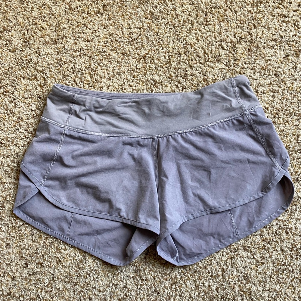 SOLD. Lululemon Gray Speed Short